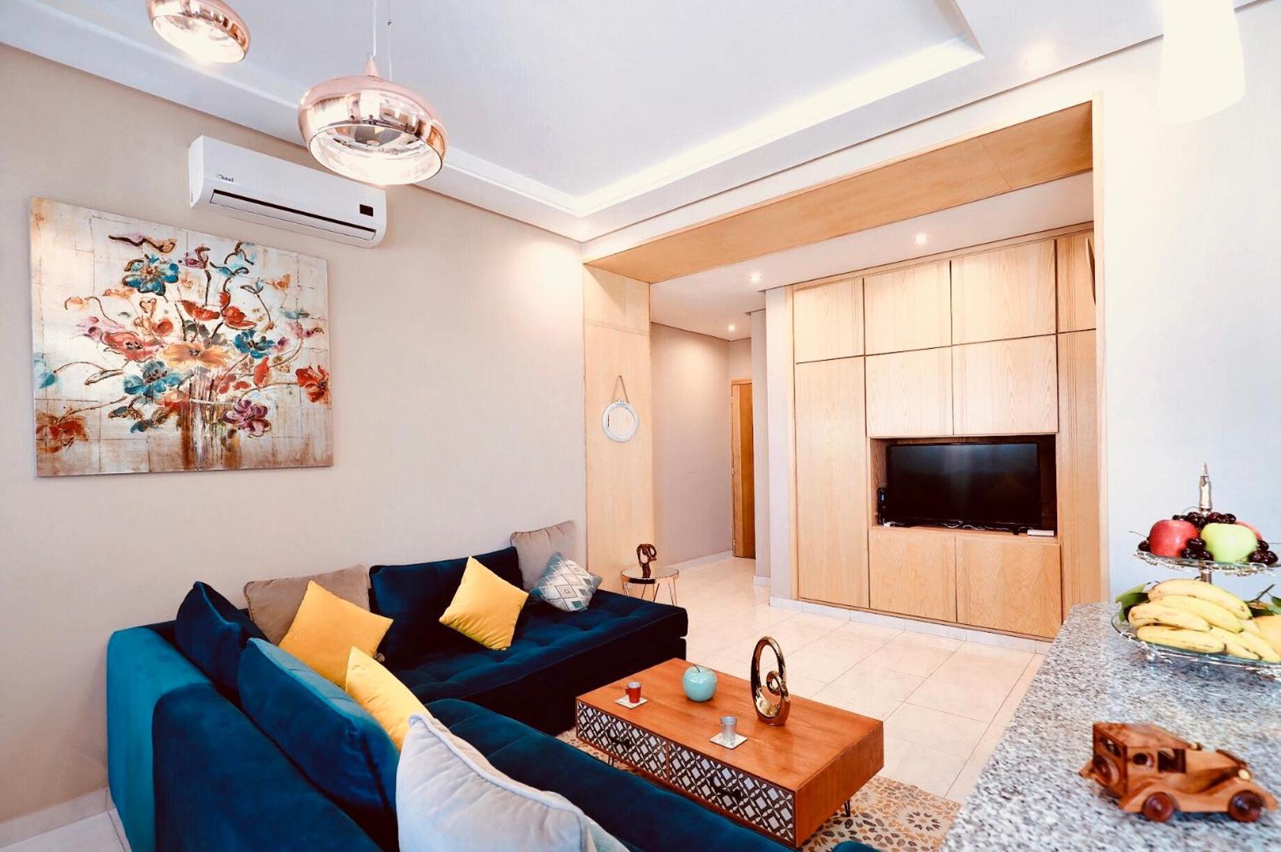 Ferienwohnung Petit Nid Douille Au Coeur De Casablanca Zimmer foto