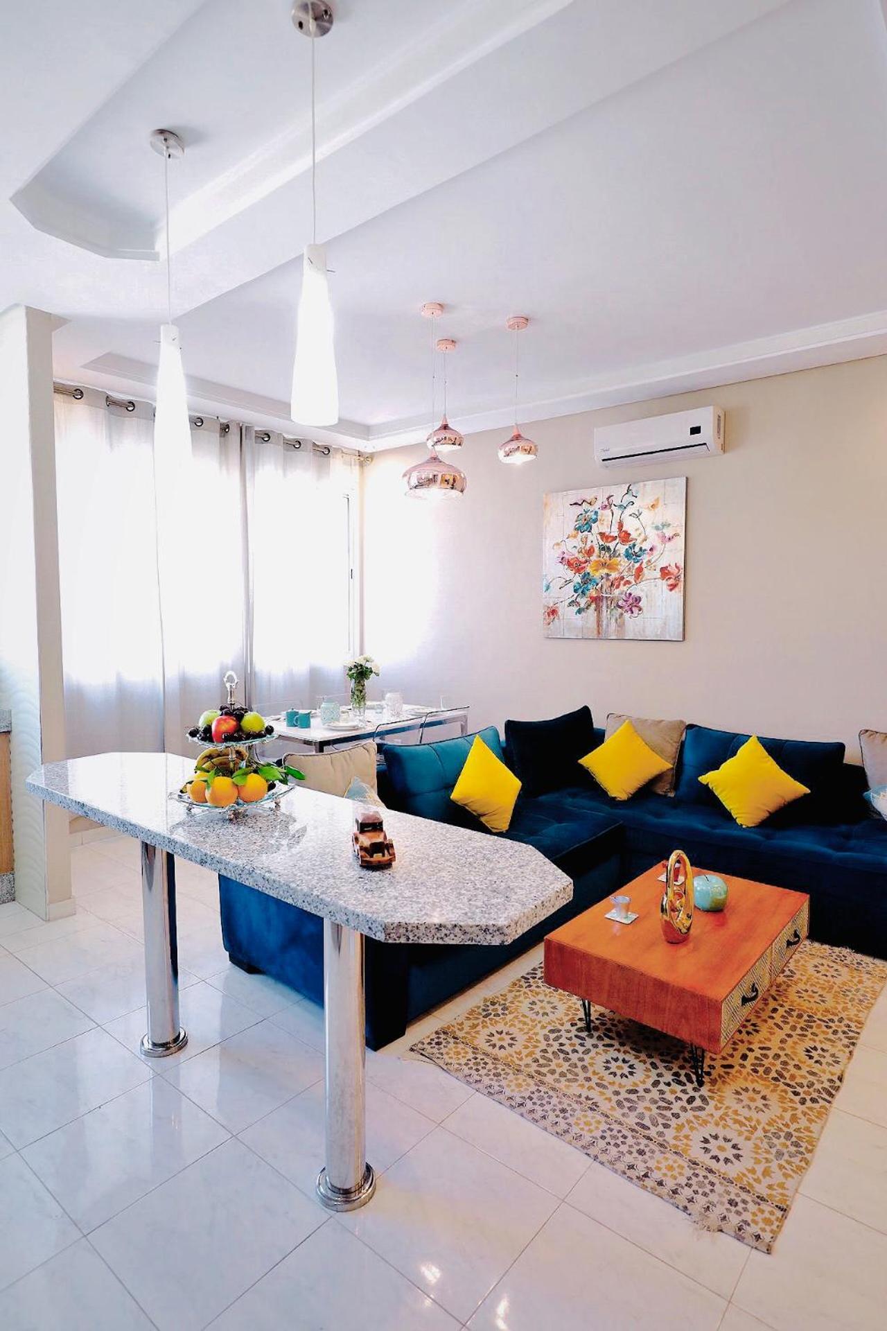 Ferienwohnung Petit Nid Douille Au Coeur De Casablanca Zimmer foto