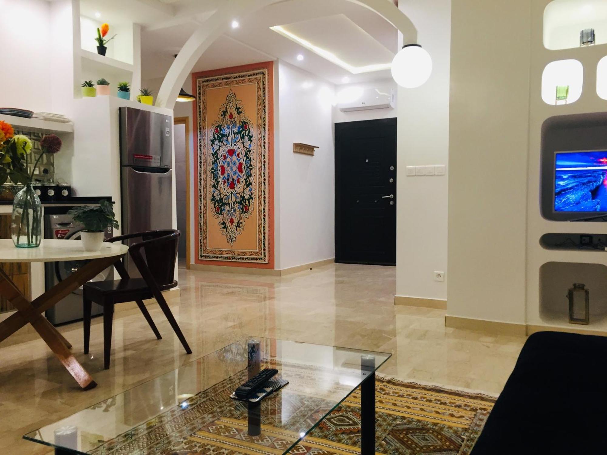 Ferienwohnung Petit Nid Douille Au Coeur De Casablanca Zimmer foto