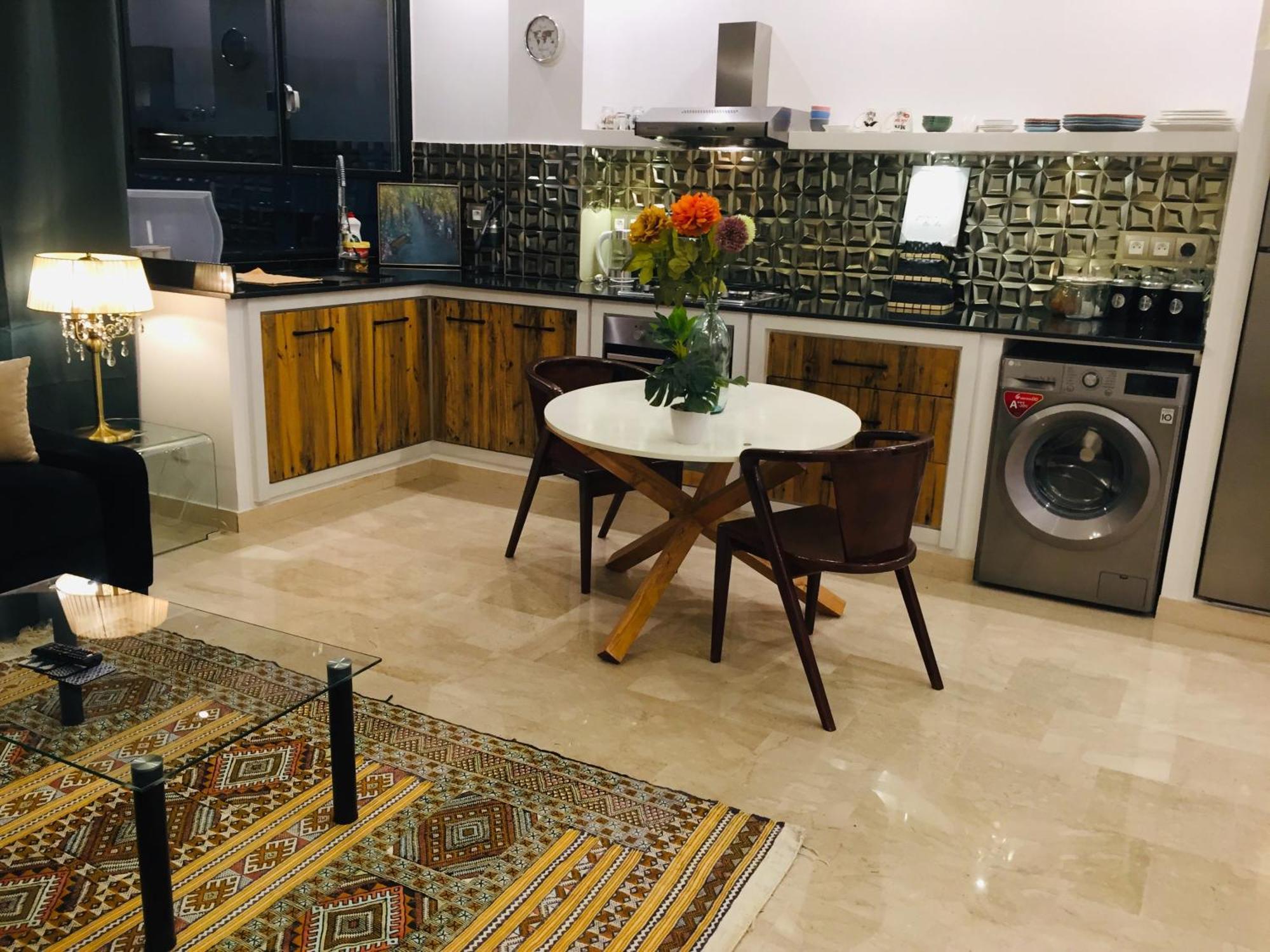 Ferienwohnung Petit Nid Douille Au Coeur De Casablanca Zimmer foto